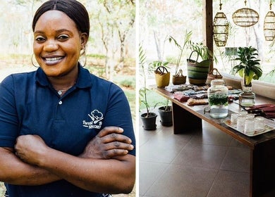 Warm welcome at The Forest Bush Spa Zambia in Lusaka. A cozy interior awaits in Lusaka Province, ZM.