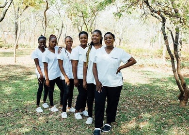Friendly staff at The Forest Bush Spa Zambia, Lusaka, Lusaka Province, ZM, ready to welcome guests.