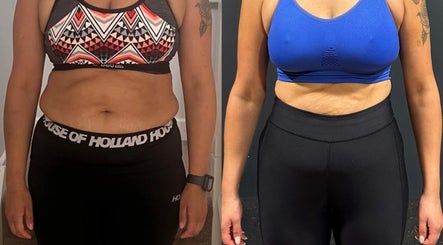 Before and after fitness results by Honor: Women's Online Fitness Coach, located in Worksop, England, GB.
