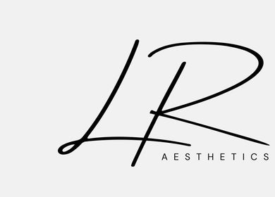 Elegant LR_Aesthetics logo in Barry, Wales, GB showcasing stylish branding.