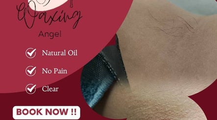 Perkhidmatan waxing di Lin Reflexology and Beauty Tuaran, Tuaran, Sabah, MY dengan hasil licin dan jelas.