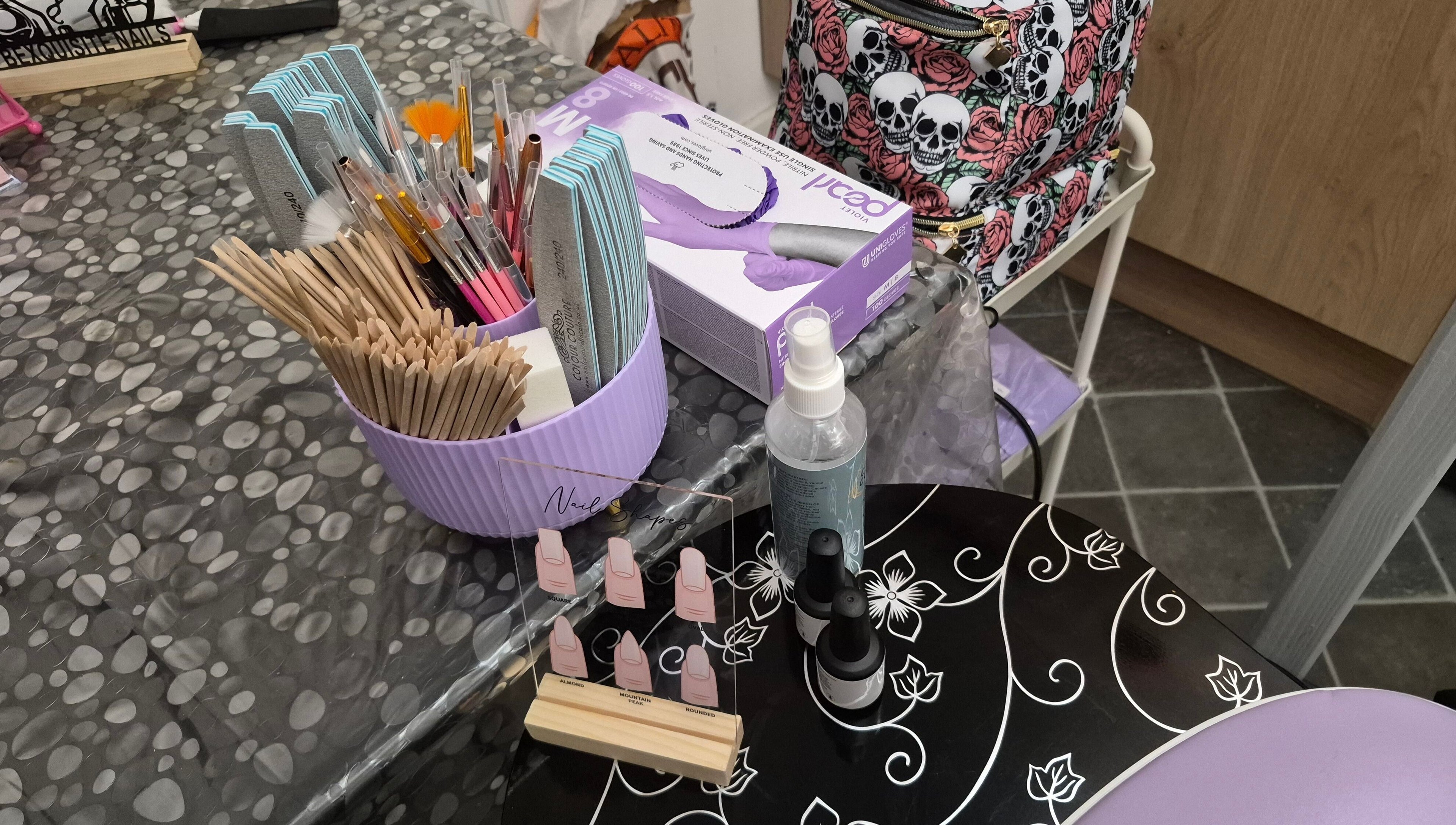 Nail care tools and products at BeXquisite Nails, Hucknall, England, GB for perfect manicure routines.
