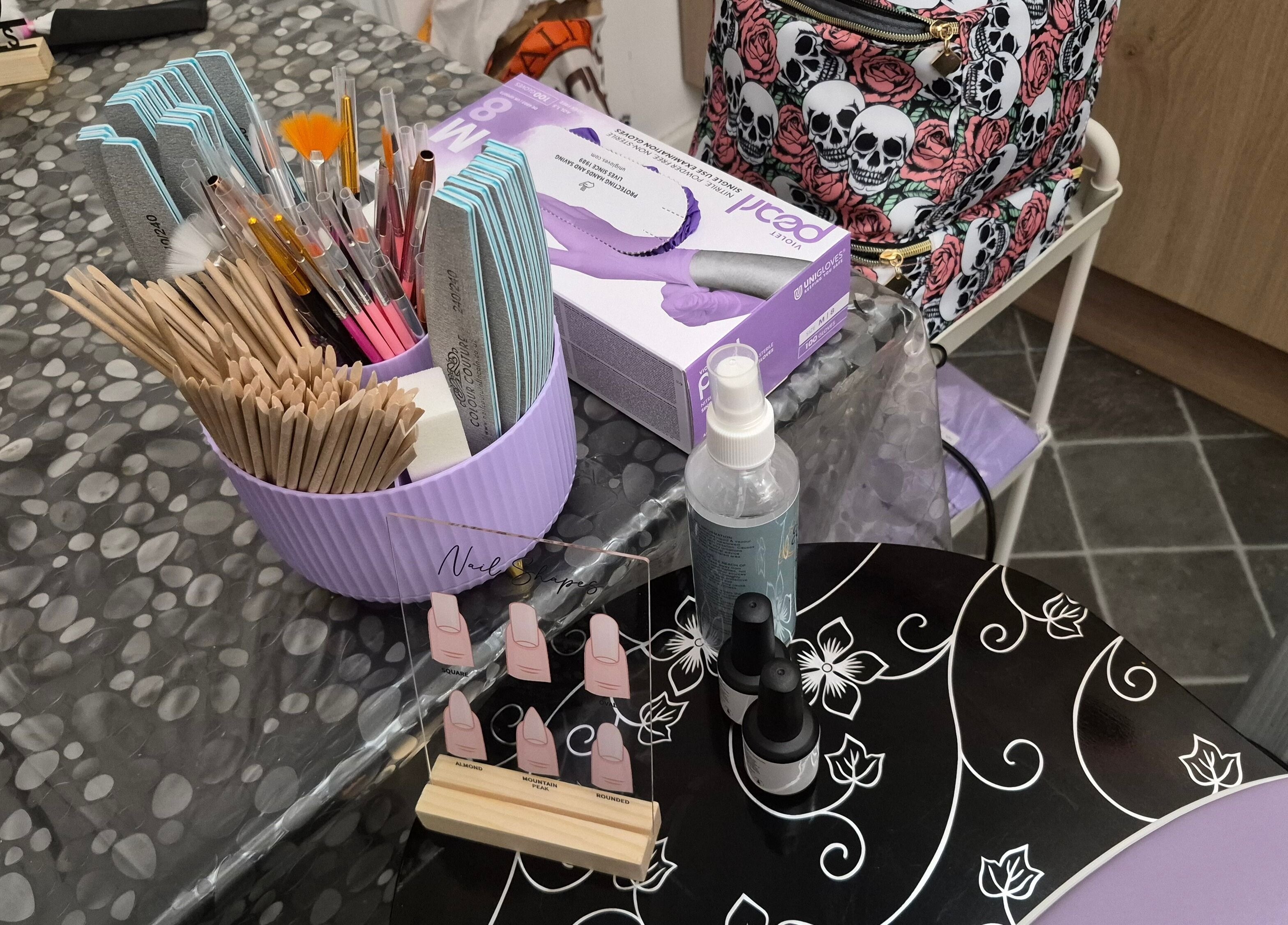 Nail care tools and products at BeXquisite Nails, Hucknall, England, GB for perfect manicure routines.