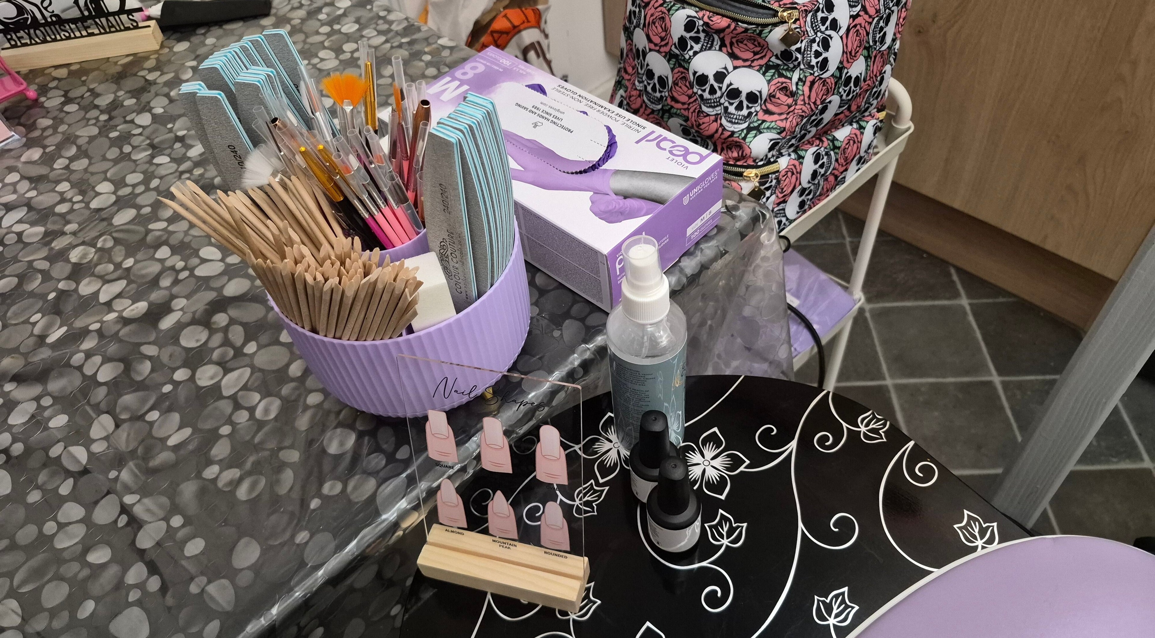 Nail care tools and products at BeXquisite Nails, Hucknall, England, GB for perfect manicure routines.