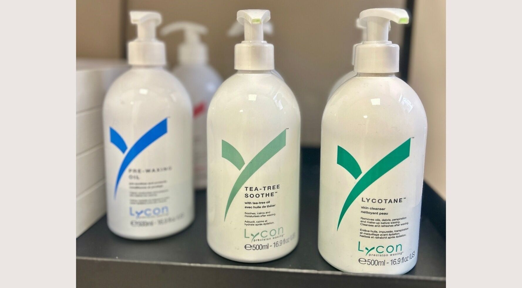 Lycon skincare products at PureSkin Studio, Maidstone, England, GB for soothing wellness treatments.