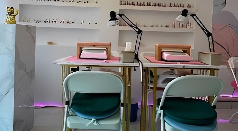 Cozy nail salon setup at Nail Lesss Sugriwa, Bali, Bali, ID with elegant decor and professional workstations.