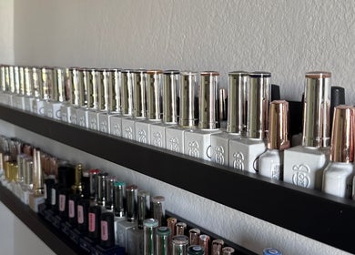 Collection de vernis à ongles chez Sousha Beauty à Ducos, Martinique, MQ.