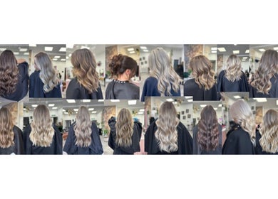 Diverse hairstyles at AmiCorsar-HairStylist in Banchory, Scotland, GB. Showcasing elegant waves and curls.