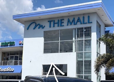 Front view of a mall near 44 Sculpted Nails, Kingston, St. Andrew Parish, JM.