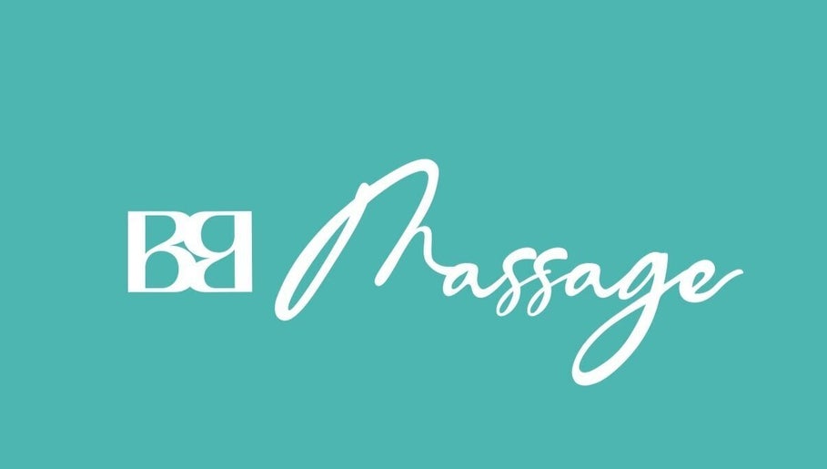 Beach Bliss Massage logo on teal background, Porirua, Wellington Region, NZ.