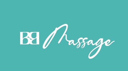 Beach Bliss Massage logo on teal background, Porirua, Wellington Region, NZ.