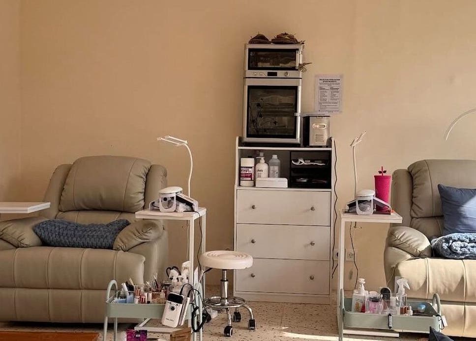 Relaxing nail spa chairs at Suka Kuku, Bali, Bali, ID, offering a serene wellness experience.