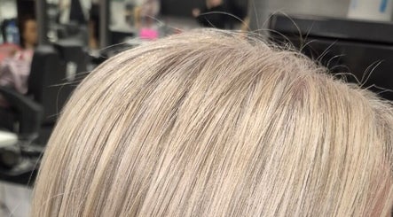 Close-up of blonde hair style at Ooh Hair in County Louth, County Louth, IE showcasing expert coloring.