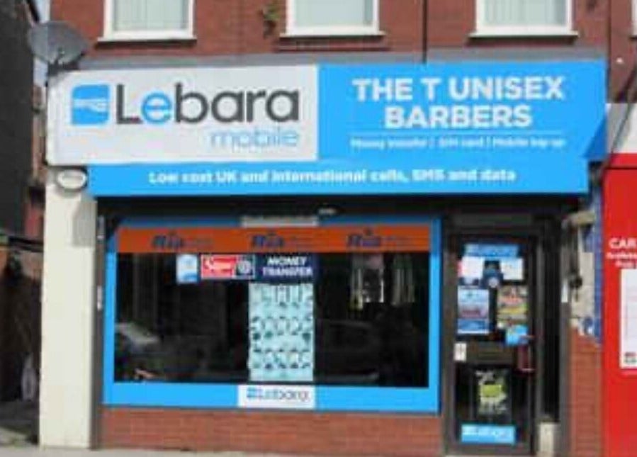 Facade of K.Klippz, a stylish barbershop in Manchester, England, GB, known for classic and modern haircuts.