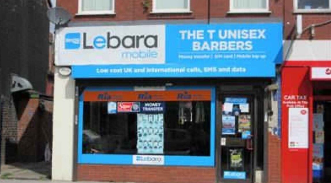 Facade of K.Klippz, a stylish barbershop in Manchester, England, GB, known for classic and modern haircuts.