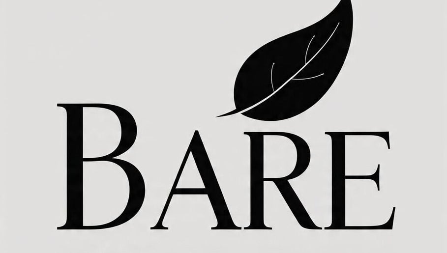Logo for B A R E beauty and wellness, located in Johannesburg, Gauteng, ZA.