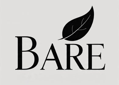 Logo for B A R E beauty and wellness, located in Johannesburg, Gauteng, ZA.