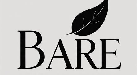 Logo for B A R E beauty and wellness, located in Johannesburg, Gauteng, ZA.
