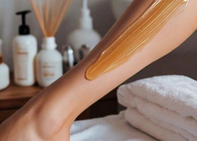 Luxury leg treatment at B A R E, Johannesburg, Gauteng, ZA. Featuring smooth skin and wellness products.