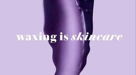 Purple leg waxing at B A R E, Johannesburg, Gauteng, ZA. Embrace skincare with elegance.