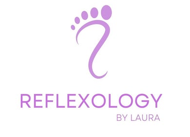 Reflexology by Laura logo, showcasing wellness services in Newbridge, County Kildare, IE.