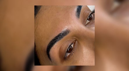 Beautifully shaped eyebrows at Brows By Liv, Worthing, England, GB showcasing expert styling.