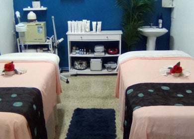 Tranquil treatment room at Healing Hands Wellness And Beauty Spa, Montego Bay, St. James Parish, JM.