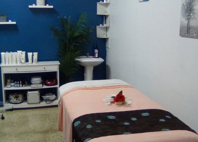 Tranquil massage room at Healing Hands Wellness And Beauty Spa, Montego Bay, St. James Parish, JM.