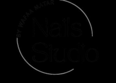 Elegant logo of Nail Studio By Wafaa Matar in Zalqa, Mount Lebanon Governorate, LB.