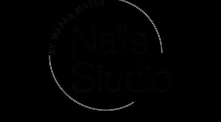 Elegant logo of Nail Studio By Wafaa Matar in Zalqa, Mount Lebanon Governorate, LB.