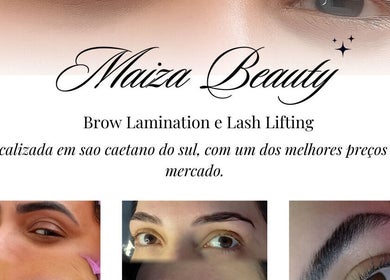 Maiza Beauty - São Caetano do Sul oferece brow lamination e lash lifting em São Caetano do Sul, São Paulo, BR.