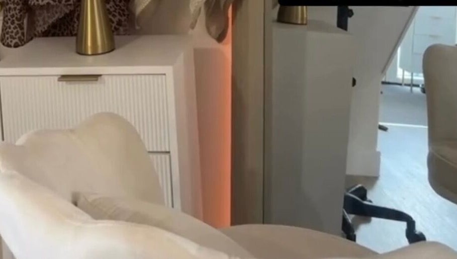 Elegant interior at Bybethanyhairco. with plush chairs and chic decor in Shrewsbury, England, GB.