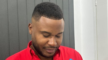 Close-up of a fresh haircut at Stylzzbycliff_thebarber, Kingston, St. Andrew Parish, JM.
