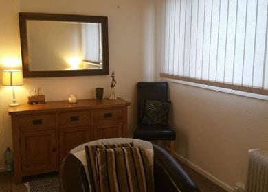 Serene interior at Diverse Wellbeing Services Ltd., Rochdale, England, GB with soft lighting and decor.