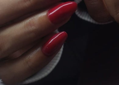 Uñas rojas impecables en Borcelle | Nails, Aguascalientes, Aguascalientes, MX. Experiencia de belleza única.