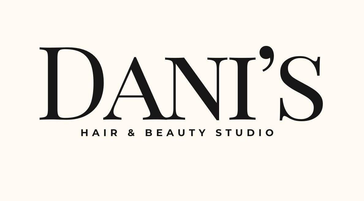 Logo of Dani’s Hair & Beauty Studio in Cefn-coed-y-cymmer, Wales, GB with elegant black typography.