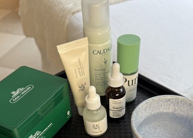 Skincare products displayed at Sculpt & Reset by H in Broxbourne, England, GB for ultimate wellness experience.