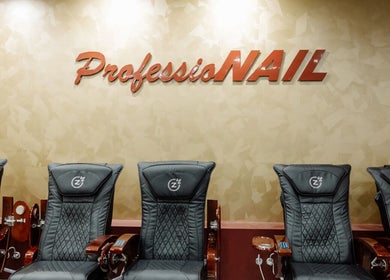 Comfortable pedicure chairs at Professionail Adelaide, located in Adelaide, South Australia, AU.