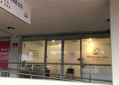 Entrance to SENSES WELLNESS INVERELL in Inverell, New South Wales, AU, showcasing relaxation services.