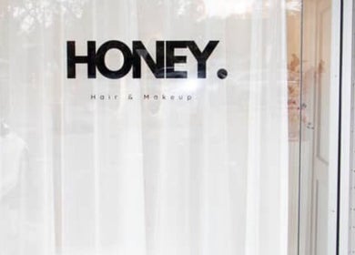 Entrance of Haute Hair By Shelbie-Marie, Melbourne, Victoria, AU featuring modern decor.