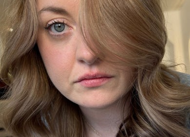 Close-up of styled hair at Haute Hair By Shelbie-Marie, Melbourne, Victoria, AU.