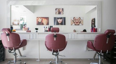 Elegant salon chair and mirror at My demo, Nabagram Colony, West Bengal, IN for beauty services.