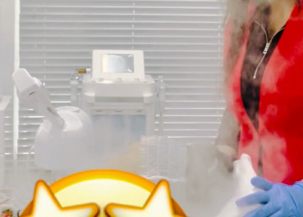 Facial treatment at MGB Aesthetic Clinic in Greater, England, GB, showcasing professional skincare services.