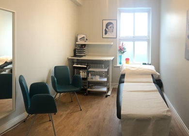 Cozy treatment room at Velora Medical Aesthetics, Dublin, County Dublin, IE, offering comfort and modern aesthetic care.