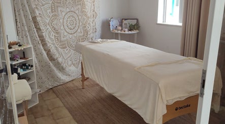 Peaceful therapy room at Gorocoteia Sustainable Design and Holistic Therapies, Lagos, Faro, PT.