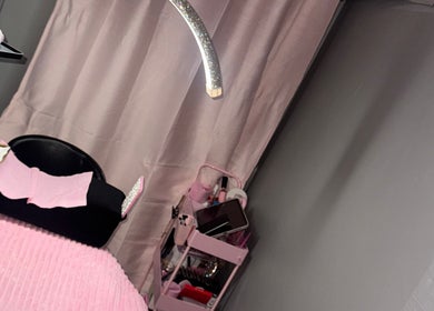 Inviting lash treatment station at Lashes by C's and More in Paramaribo, Paramaribo, SR.