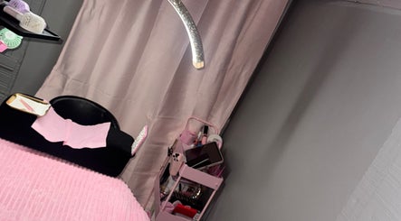 Inviting lash treatment station at Lashes by C's and More in Paramaribo, Paramaribo, SR.