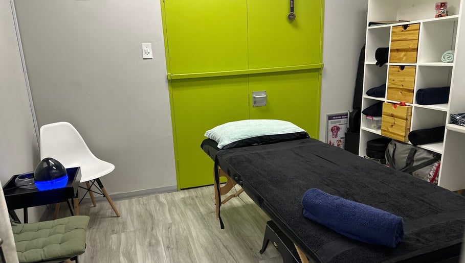 Comfortable therapy room at Wanderers Sports Medical Centre, Johannesburg, Gauteng, ZA.