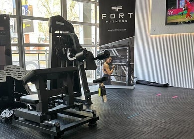 Modern gym equipment at Wanderers Sports Medical Centre, Johannesburg, Gauteng, ZA.