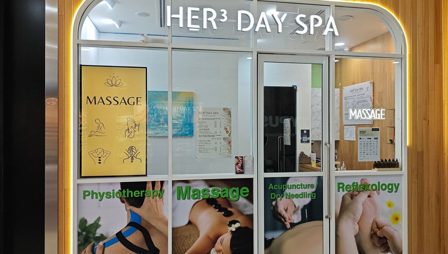 Front view of HER3 DAY SPA MASSAGE & ACUPUNCTURE in Marrickville, New South Wales, AU, showcasing massage services.